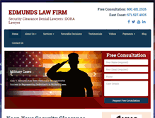 Tablet Screenshot of keepyoursecurityclearance.com